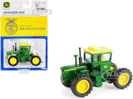 John Deere 7020 Tractor Green with Yellow Top with National FFA Organization Logo 1/64 Diecast Model ERTL TOMY 45801