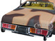 1978 Dodge Monaco Brown Camouflage Hazzard County Sheriff 1/18 Diecast Model Car Greenlight 19117