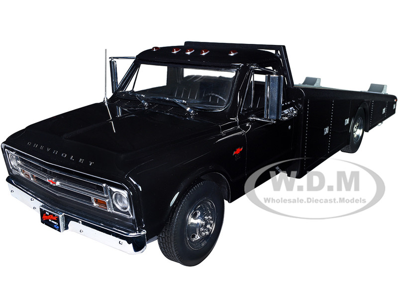 1967 Chevrolet C-30 Ramp Truck Black Limited Edition 476 pieces Worldwide 1/18 Diecast Model Car ACME A1801710