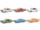 "California Lowriders" Set of 6 pieces Release 2 1/64 Diecast Model Cars Greenlight 63030SET