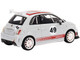 Fiat 500 Abarth Assetto Corse Presentation Gray 1/18 Model Car Top Speed TS0433