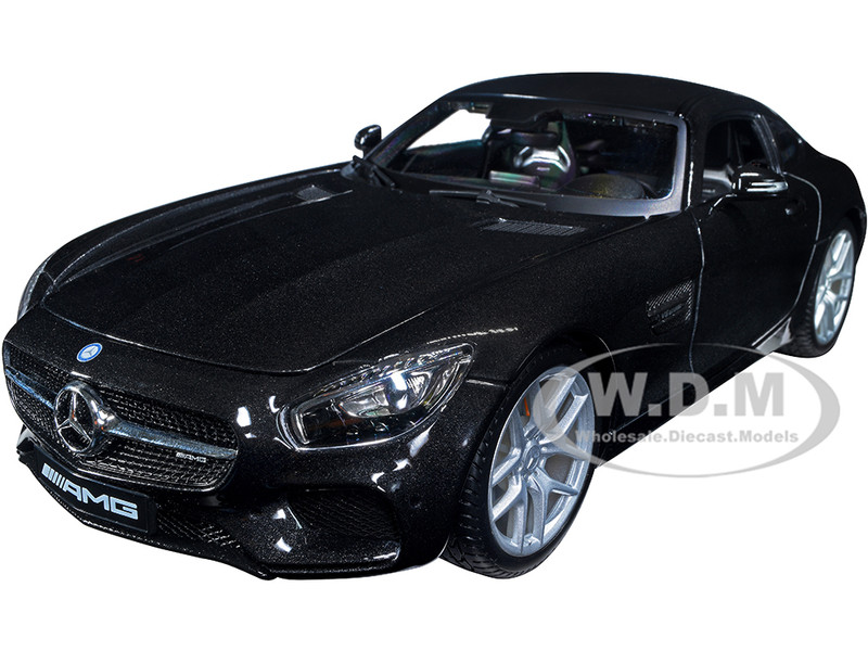 Mercedes Benz AMG GT Black Metallic Special Edition 1/18 Diecast Model Car Maisto 31398bk