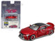 Lexus LC500 LB Works RHD Right Hand Drive Red Metallic with Carbon Top and Graphics Limited Edition 1200 pieces 1/64 Diecast Model Car Era Car LS21LC2201