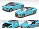 Lexus LC500 RHD Right Hand Drive Goes Semi-Gulf Light Blue with Black Top and Orange Accents Limited Edition 720 pieces 1/64 Diecast Model Car Era Car LS21LC2801