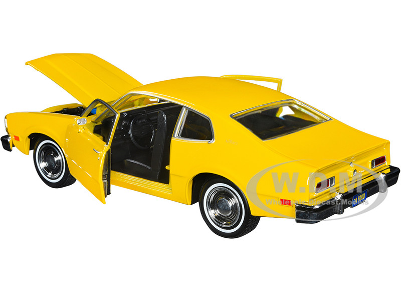 1974 Ford Maverick Yellow Forgotten Classics Series 1/24 Diecast