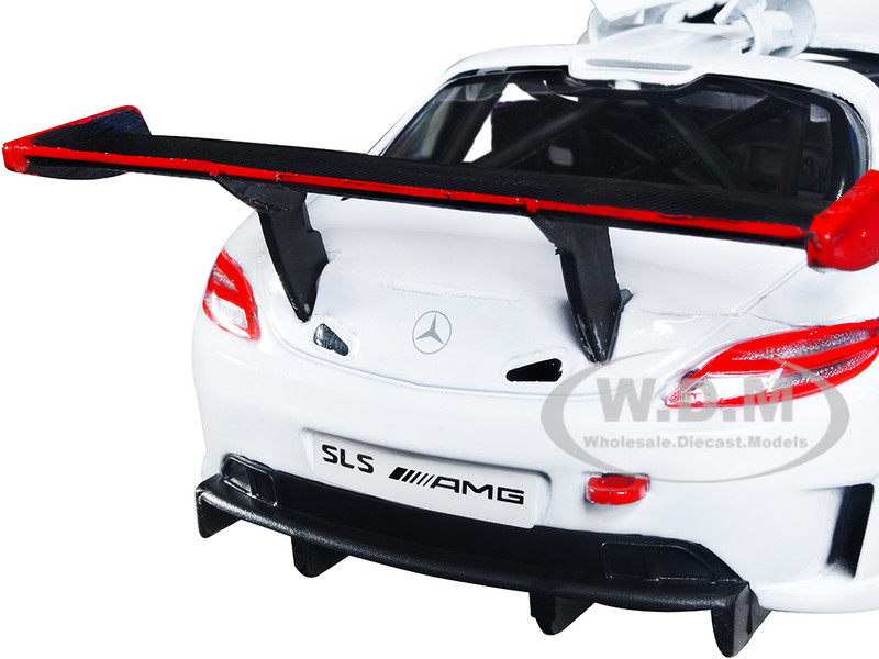 Mercedes-Benz SLS AMG GT3 #7 White GT Racing Series 1/24 Diecast