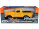 1978 Ford Bronco Custom Open Top Yellow with Timeless Legends Series 1/24 Diecast Model Car Motormax 79374y