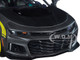 2017 Chevrolet Camaro ZL1 #90 Matt Gray Yellow Stripes GT Racing Series 1/24 Diecast Model Car Motormax 79510gry