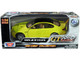 BMW M3 Coupe Neon Yellow Matt Black Top Stripes GT Racing Series 1/24 Diecast Model Car Motormax 79511y