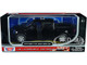 2019 Ford F-150 Lariat Crew Cab Pickup Truck Unmarked Plain Black Law Enforcement and Public Service Series 1/24 Diecast Model Car Motormax 76981bk
