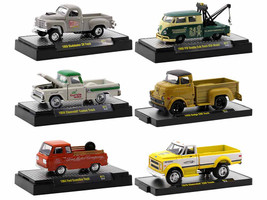 Auto Trucks 6 piece Set Release 71 IN DISPLAY CASES Limited Edition 9600 pieces Worldwide 1/64 Diecast Model Cars M2 Machines 32500-71