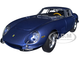 1966 Ferrari 275 GTB/C California Blue Metallic Limited Edition 1000 pieces Worldwide 1/18 Diecast Model Car CMC M-239