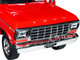 1978 Ford Bronco Fire Department Unmarked Red Law Enforcement and Public Service Series 1/24 Diecast Model Car Motormax 76983r