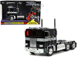 Decepticon Nemesis Prime with Robot on Chassis Transformers TV Series Hollywood Rides Series 1/24 Diecast Model Jada 33490