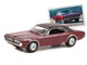 1967 Mercury Cougar XR 7 GT Dark Red with Black Top USPS United States Postal Service 2022 Pony Car Stamp Collection by Artist Tom Fritz Hobby Exclusive Series 1/64 Diecast Model Car Greenlight 30371
