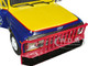 1969 Chevrolet C 30 Dually Wrecker Tow Truck Chevrolet Super Service Yellow and Blue 1/18 Diecast Model Car Greenlight 13653