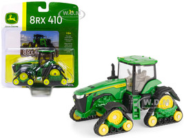 John Deere 8RX 410 Tractor Green with 1775NT 24-Row Planter