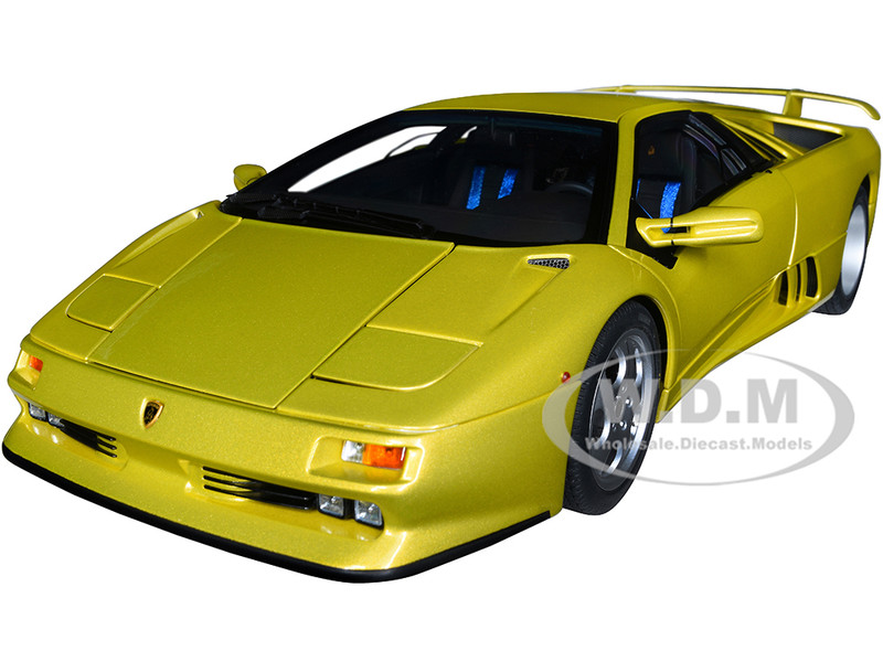 Lamborghini Diablo SE30 Giallo Spyder Yellow Metallic 1/18 Model Car Autoart AA79157