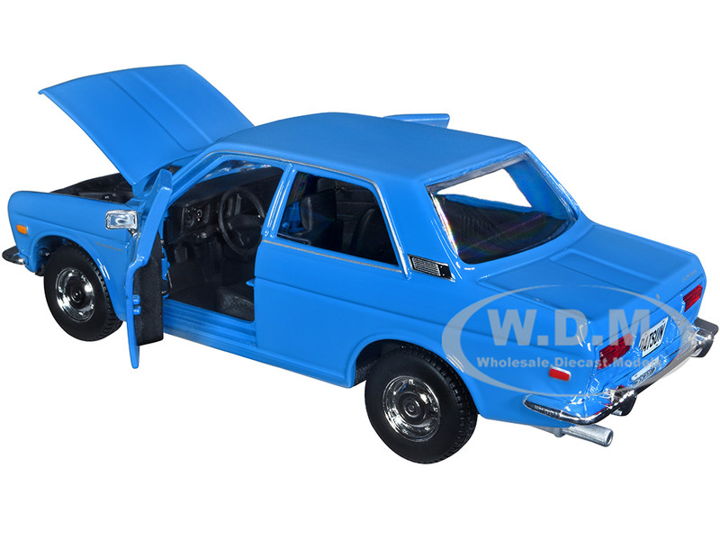 1971 Datsun 510 Blue Special Edition 1/24 Diecast Model Car