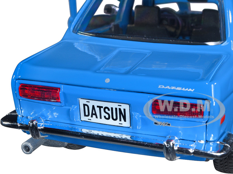 1971 Datsun 510 Blue Special Edition 1/24 Diecast Model Car
