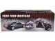 1990 Ford Mustang 5.0 Custom Black Limited Edition 1650 pieces Worldwide 1/18 Diecast Model Car GMP 18960