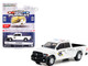 2018 Ram 1500 Pickup Truck Police White Indiana State Police State Trooper Hot Pursuit Series 41 1/64 Diecast Model Car Greenlight 42990C