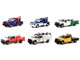 Dually Drivers Set of 6 Trucks Series 10 1/64 Diecast Model Cars Greenlight 46100SET