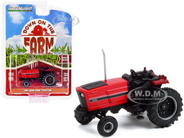 1981 3088 Row Crop Tractor Red with Black Stripes Down on the Farm Series 6 1/64 Diecast Model Greenlight 48060C