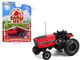1981 3088 Row Crop Tractor Red with Black Stripes Down on the Farm Series 6 1/64 Diecast Model Greenlight 48060C