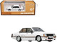 Mitsubishi Lancer EX2000 Turbo RHD Right Hand Drive White with Stripes Extra Wheels 1/64 Diecast Model Car BM Creations 64B0208