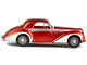 1947 Delahaye 135M Coupe RHD Right Hand Drive Henri Chapron Red Metallic and White with Red Interior Limited Edition 250 pieces Worldwide 1/43 Model Car Esval Models EMEU43017B
