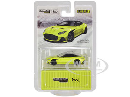 Aston Martin DBS Superleggera Yellow Metallic Black Top Global64 Series 1/64 Diecast Model Car Tarmac Works T64G-004-LG