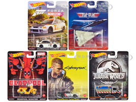 Retro Entertainment 2022 K Case 5 piece Set Diecast Model Cars Hot Wheels DMC55-957K