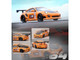997 LBWK Liberty Walk Orange Matt Black Hood Graphics SEMA 2014 1/64 Diecast Model Car Inno Models IN64-997LB-SEMA