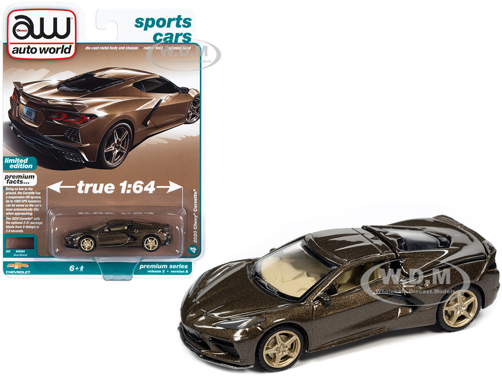 2020 Chevrolet Corvette Zeus Bronze Metallic Sports Cars