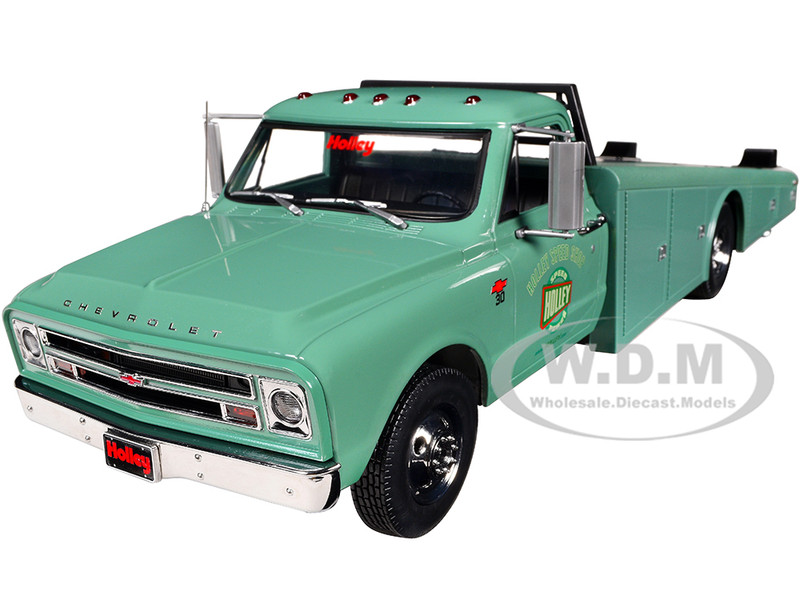 1967 Chevrolet C 30 Ramp Truck Green Holley Speed Shop Limited Edition to 200 pieces Worldwide 1/18 Diecast Model Car ACME A1801707GH