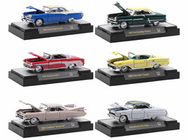 Auto-Thentics 6 piece Set Release 73 IN DISPLAY CASES Limited Edition 6800 pieces Worldwide 1/64 Diecast Model Cars M2 Machines 32500-73