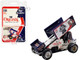 Winged Sprint Car #5W Lucas Wolfe Pabst Blue Ribbon Lucas Wolfe Racing World of Outlaws 2022 1/64 Diecast Model Car ACME A6422006
