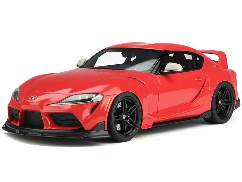 2020 Toyota Supra GR Heritage Edition Red 1/18 Model Car GT Spirit GT339