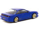 Nissan VERTEX Silvia S14 RHD Right Hand Drive Blue Metallic Global64 Series 1/64 Diecast Model Car Tarmac Works T64G-018-BL