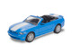 Level 2 Easy-Click 2010 Ford Mustang GT Convertible Blue 1/25 Scale Model Revell 85-1242