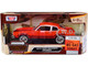 1974 Ford Maverick Grabber Orange Black Stripes Forgotten Classics Series 1/24 Diecast Model Car Motormax 73332or