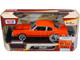 1974 Ford Maverick Grabber Orange Black Stripes Forgotten Classics Series 1/24 Diecast Model Car Motormax 73332or