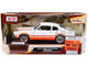 1974 Ford Maverick Grabber White Orange Stripes Forgotten Classics Series 1/24 Diecast Model Car Motormax 73332w