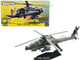 Level 2 Snap Tite AH-64 Apache Helicopter 1/72 Scale Model Revell 85-1183