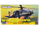 Level 2 Snap Tite AH-64 Apache Helicopter 1/72 Scale Model Revell 85-1183