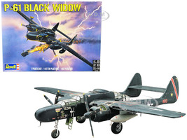 Level 5 Model Kit P-61 Black Widow Fighter Plane 1/48 Scale Model Revell 85-7546