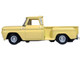 1965 Chevrolet C10 Stepside Pickup Truck Yellow 1/87 HO Scale Diecast Model Car Oxford Diecast 87CP65007