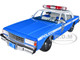 1990 Chevrolet Caprice Police Blue White NYPD New York City Police Department Artisan Collection 1/18 Diecast Model Car Greenlight 19106