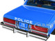 1990 Chevrolet Caprice Police Blue White NYPD New York City Police Department Artisan Collection 1/18 Diecast Model Car Greenlight 19106